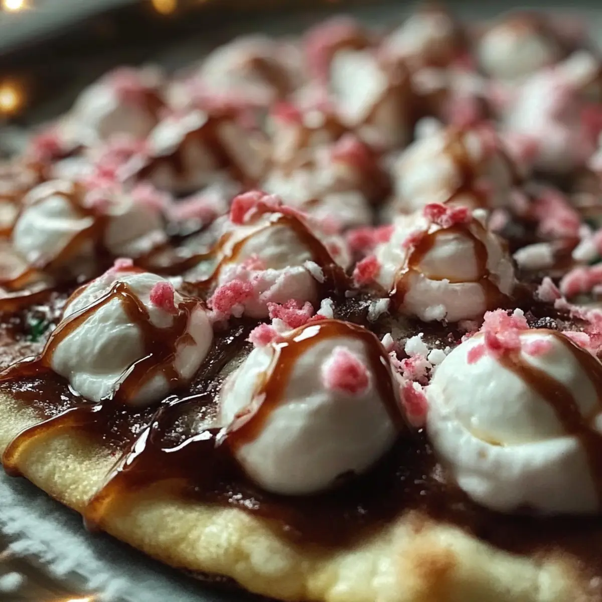Candy Cane Pizza