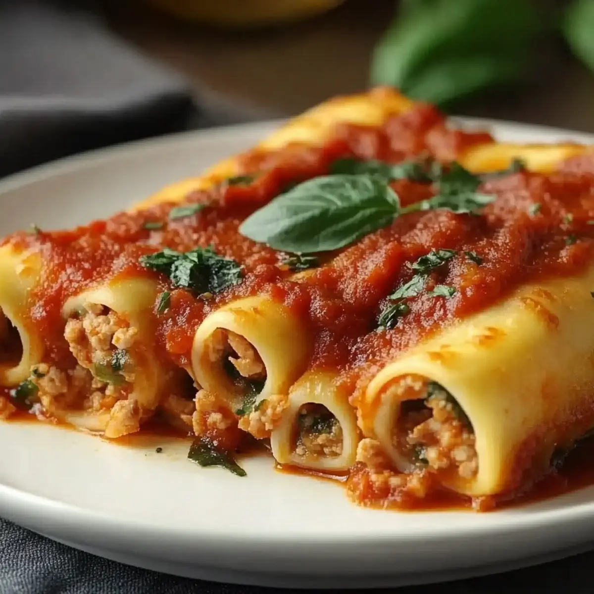Cannelloni Viande Hachée