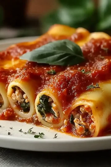 Cannelloni Viande Hachée