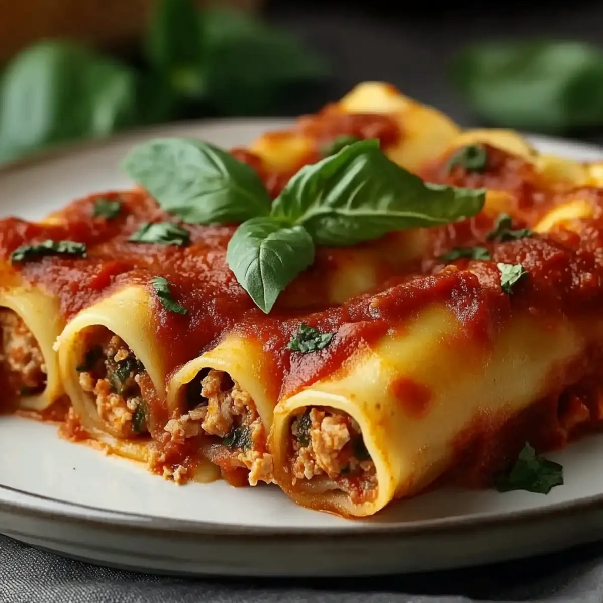 Cannelloni Viande Hachée