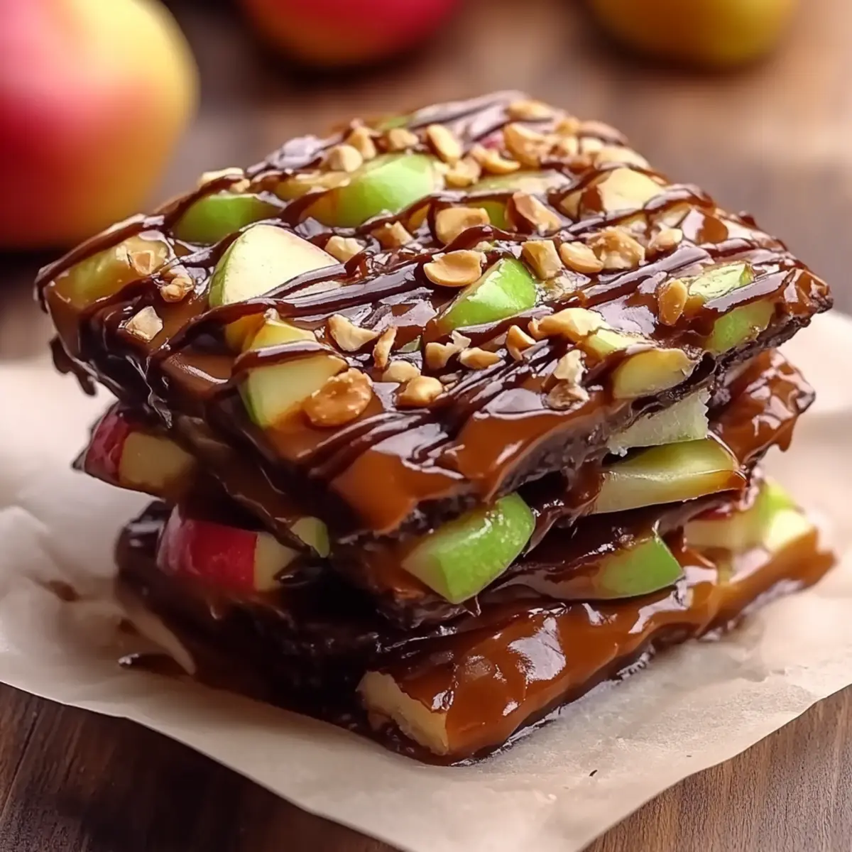 Caramel Apple Bark