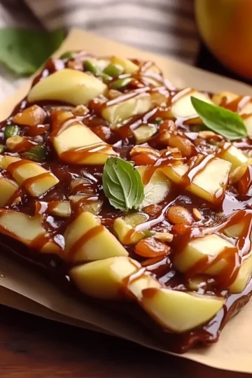Caramel Apple Bark