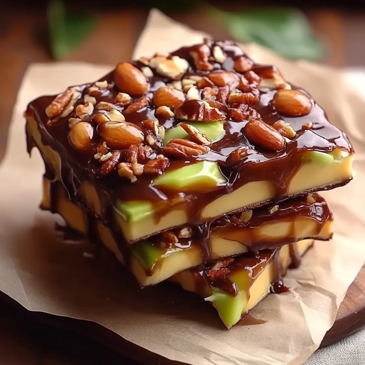 Caramel Apple Bark