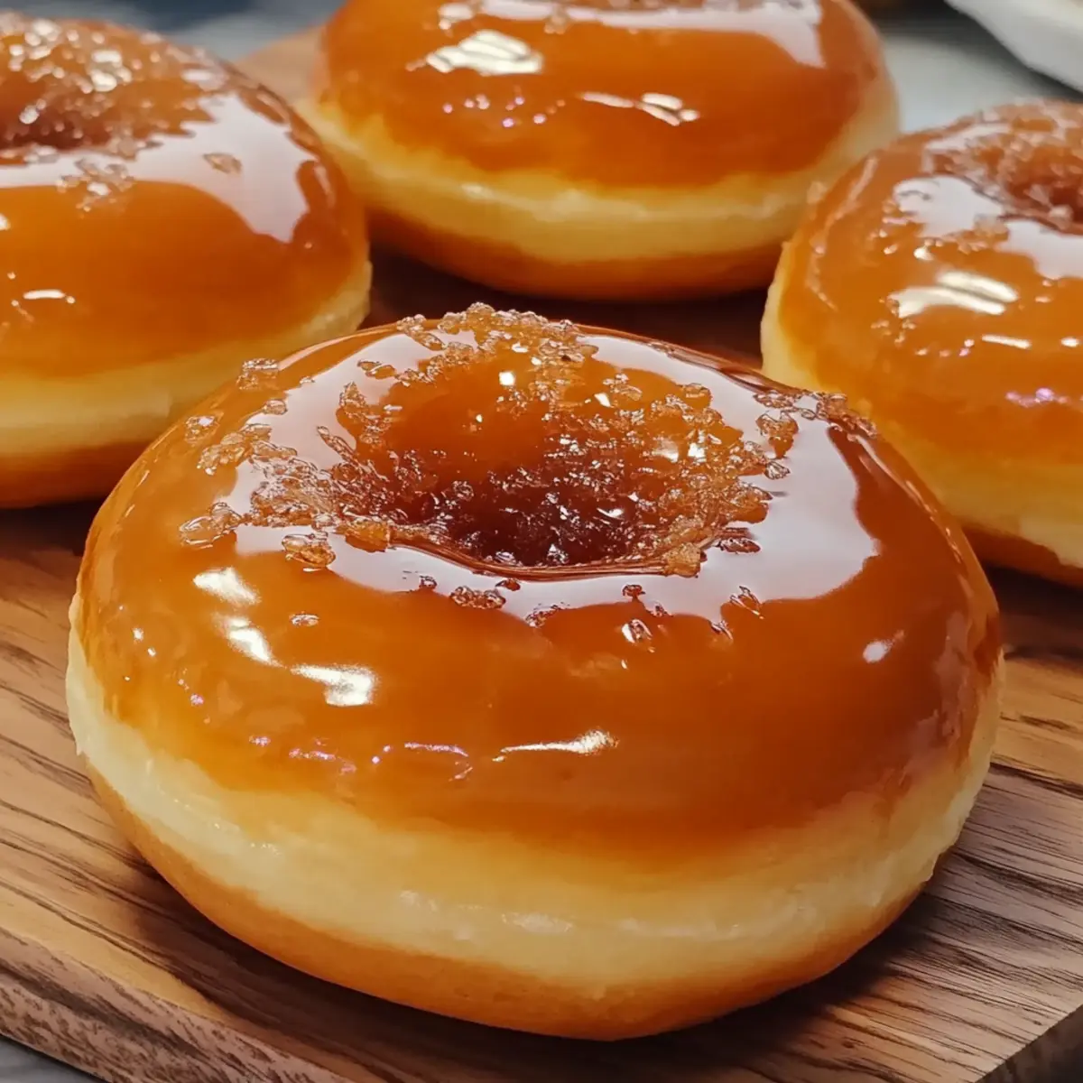 Caramelized Crème Brûlée Donuts
