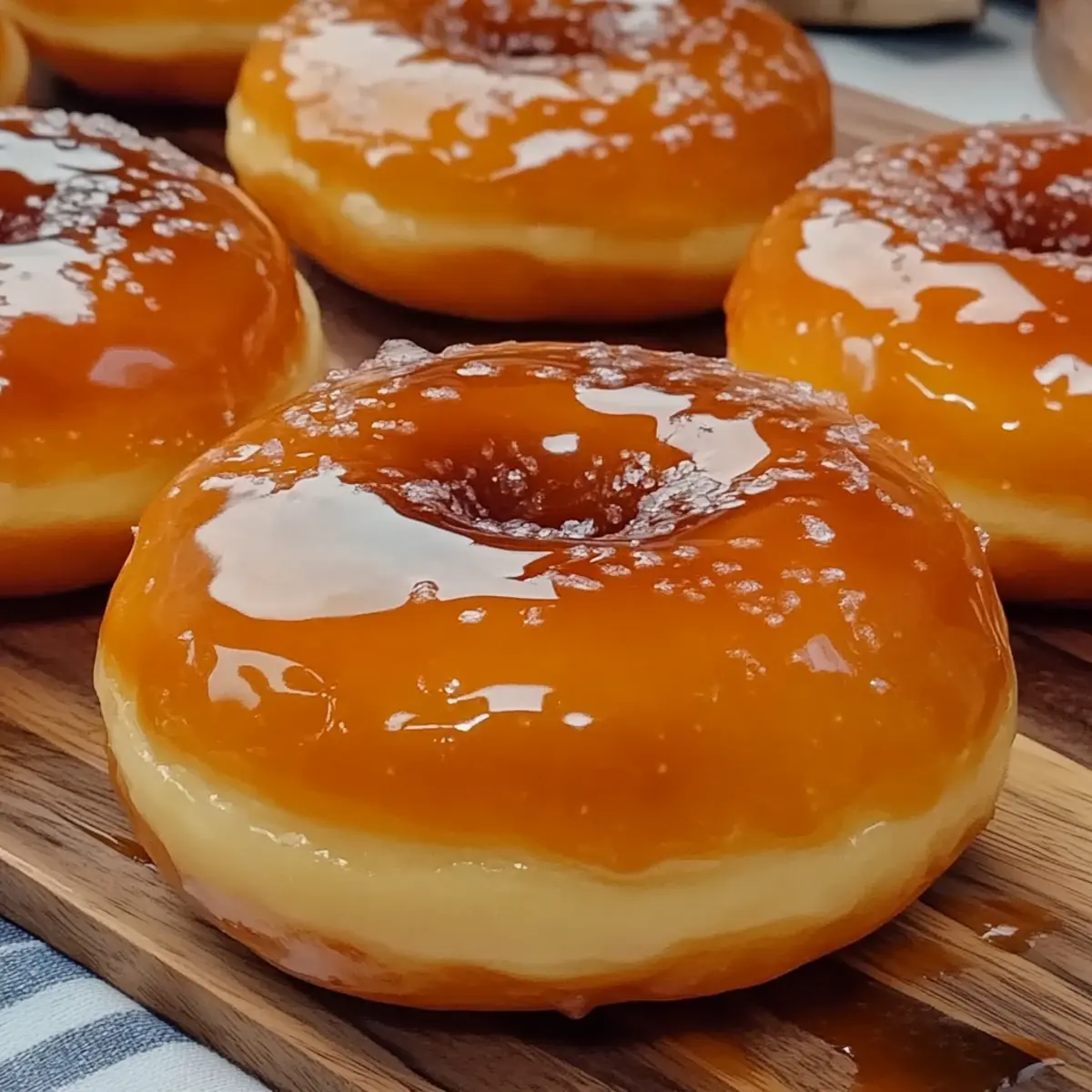 Caramelized Crème Brûlée Donuts