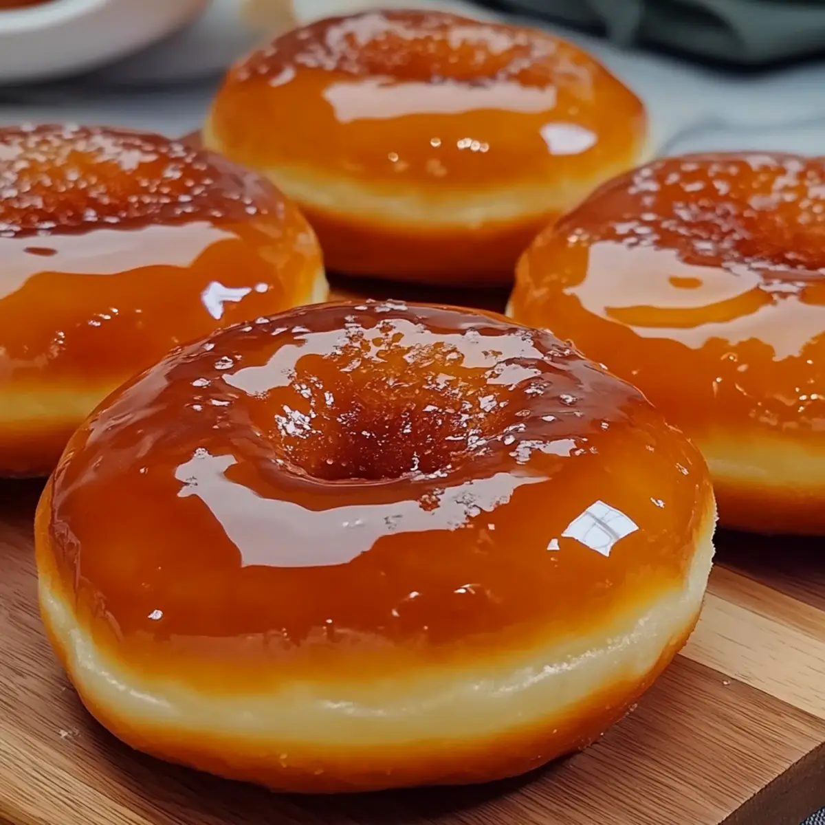 Caramelized Crème Brûlée Donuts