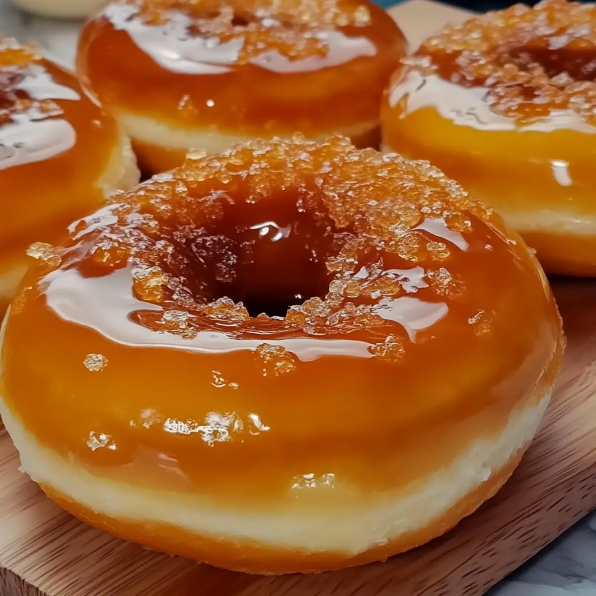 Caramelized Crème Brûlée Donuts