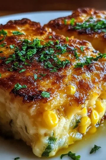 Cheesy Cream Cheese Corn Casserole