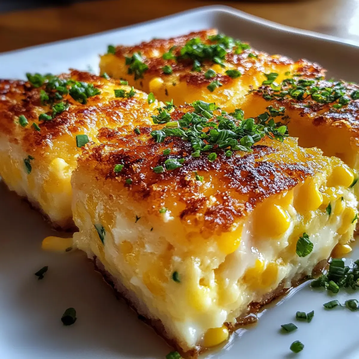 Cheesy Cream Cheese Corn Casserole