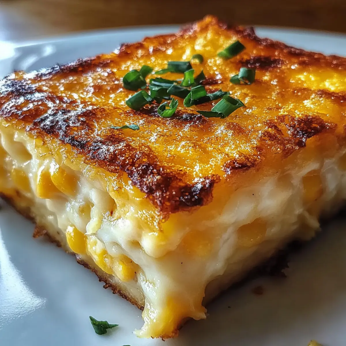 Cheesy Cream Cheese Corn Casserole