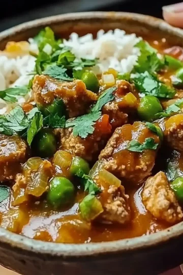 Chili Verde and Spanish Rice