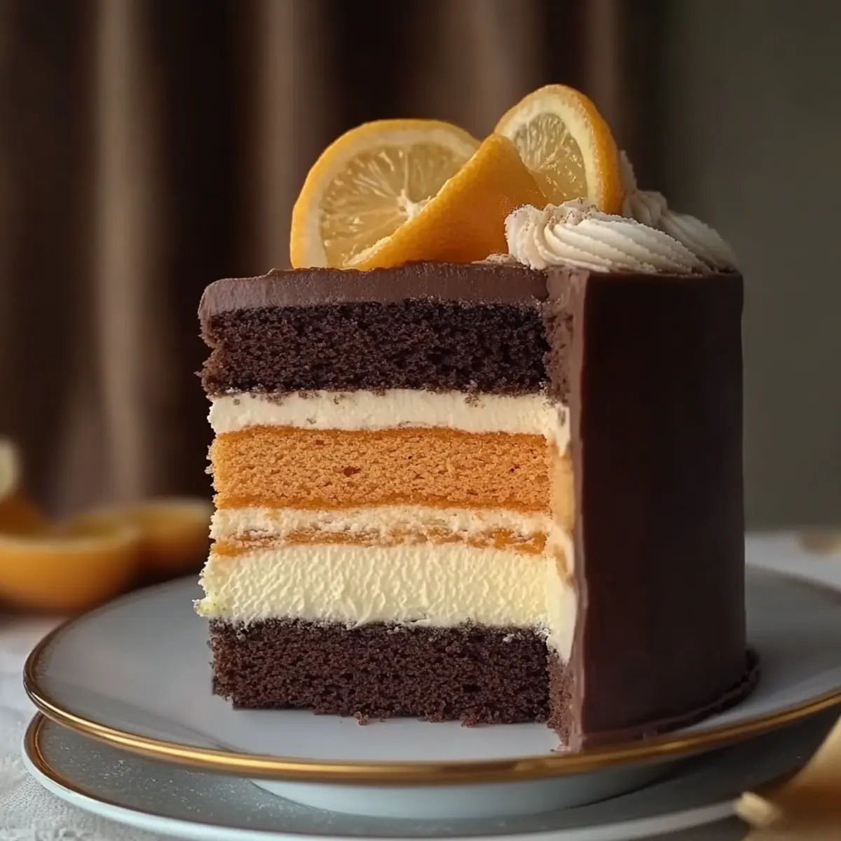 Chocolate & Orange Punchcake