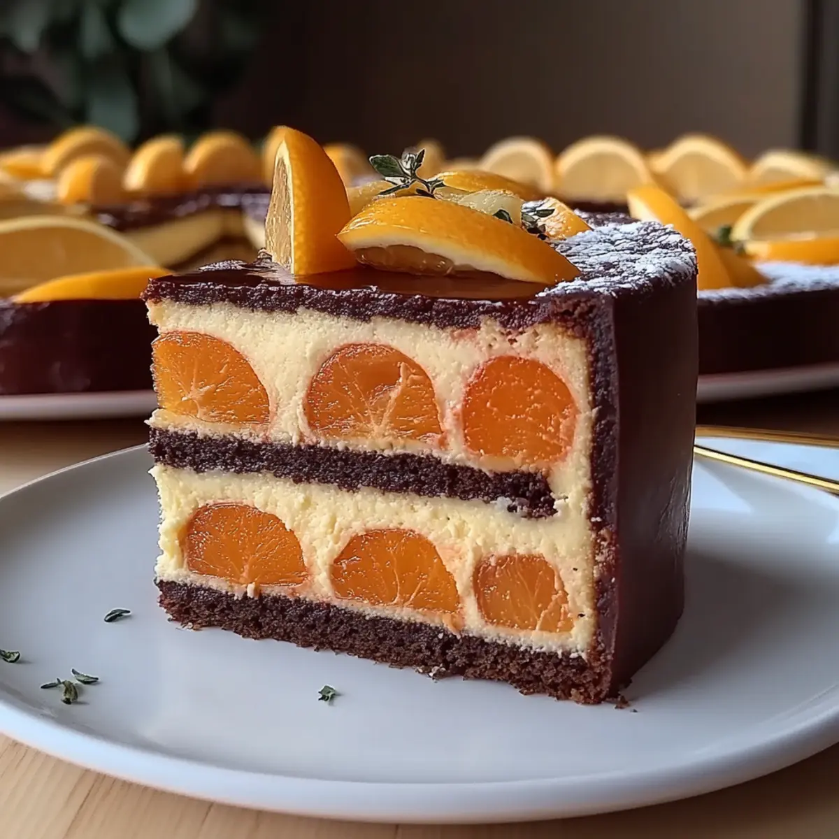 Chocolate & Orange Punchcake