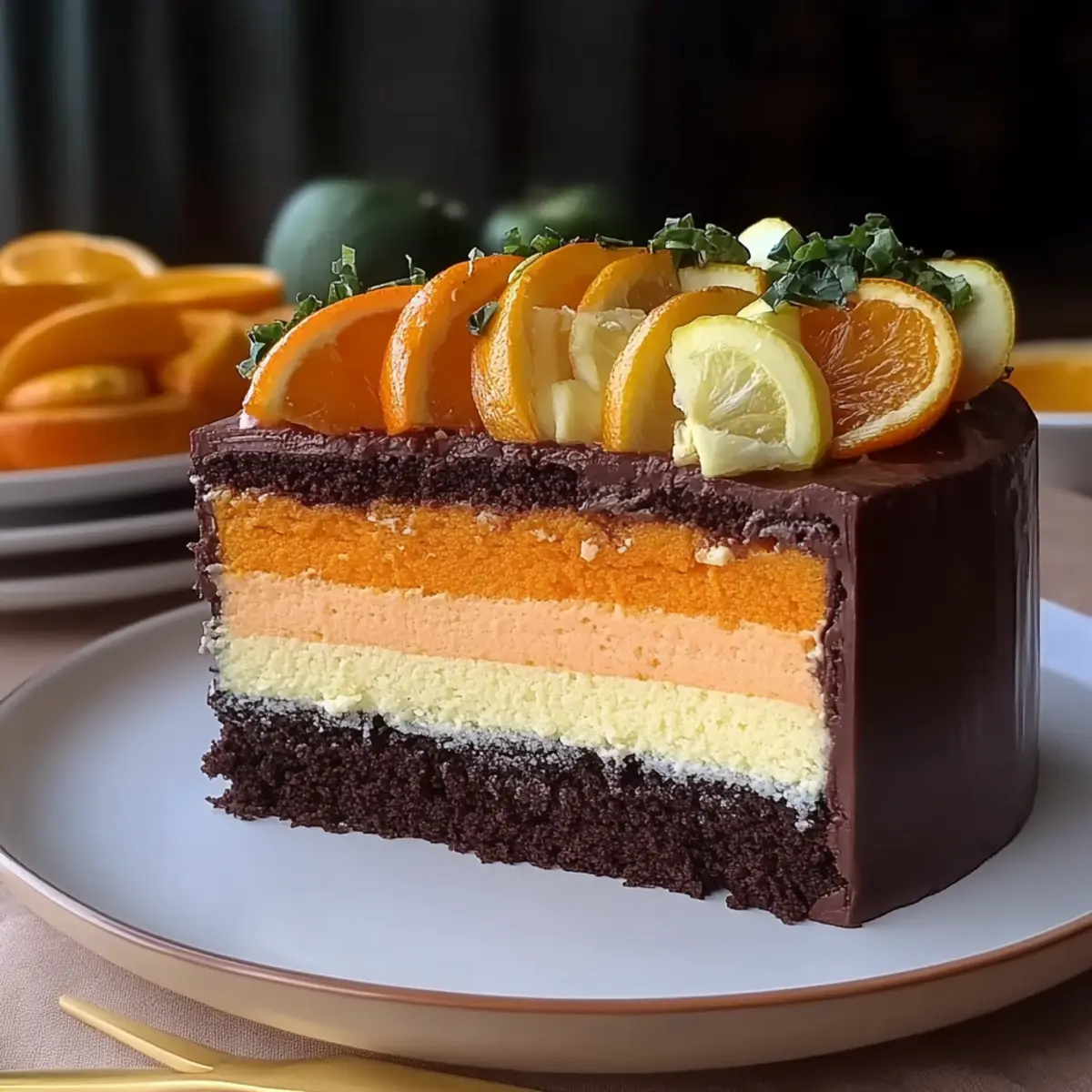 Chocolate & Orange Punchcake