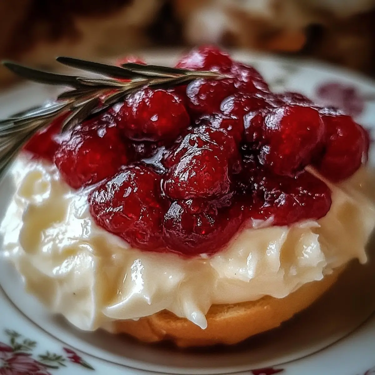 Christmas Cranberry Honey Butter