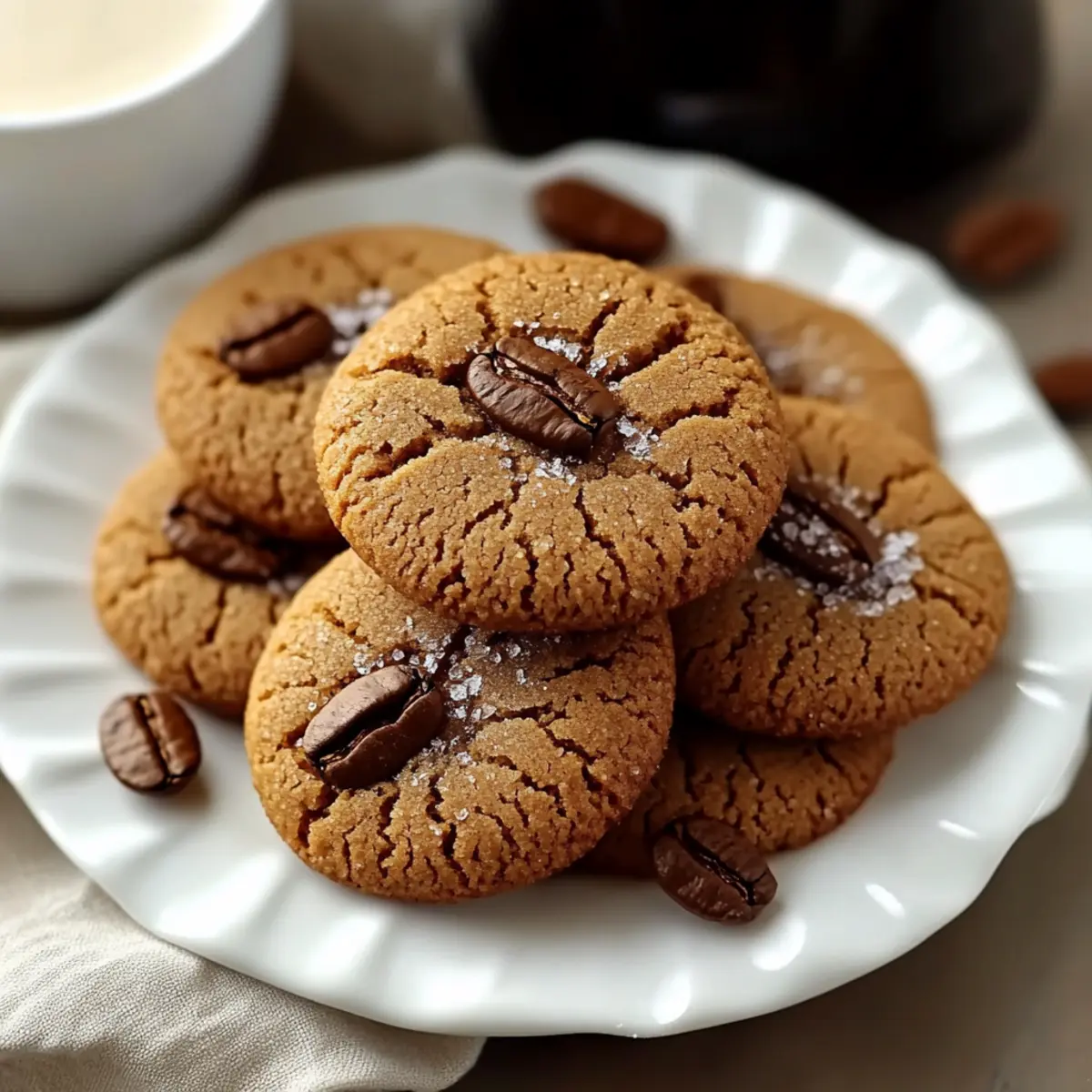 Coffee Butter Cookies