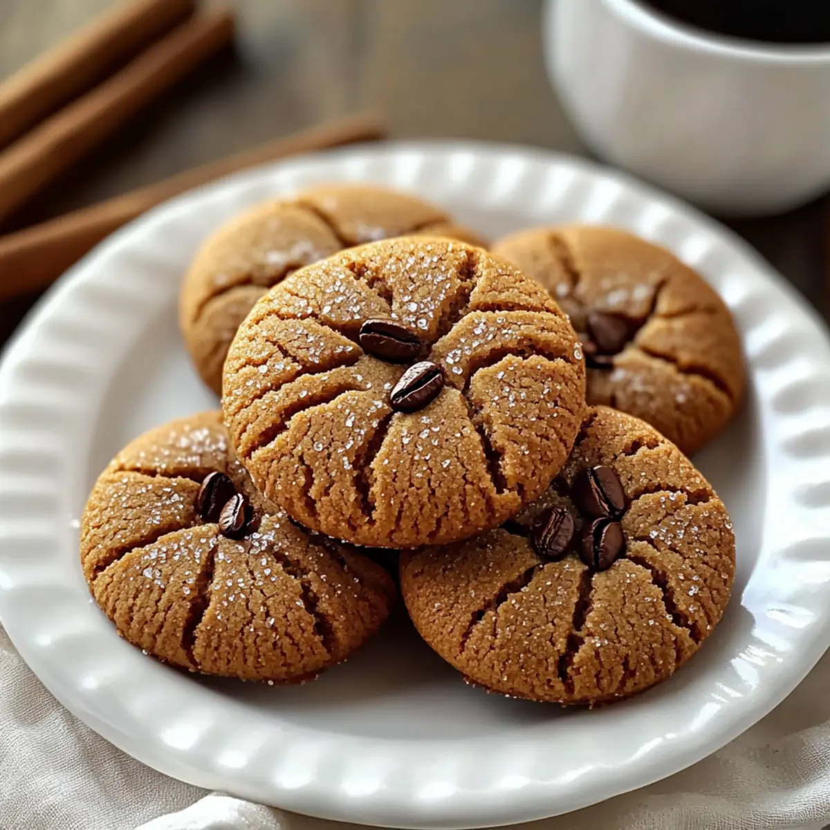 Coffee Butter Cookies
