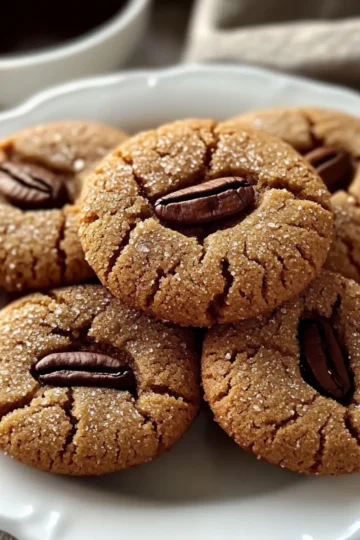 Coffee Butter Cookies
