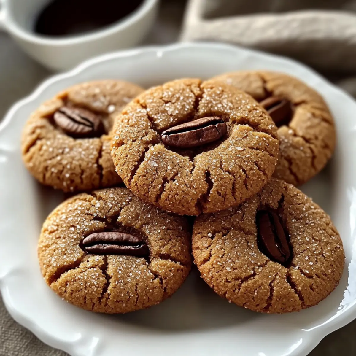 Coffee Butter Cookies