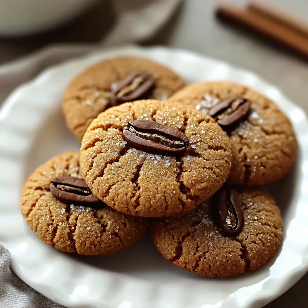 Coffee Butter Cookies