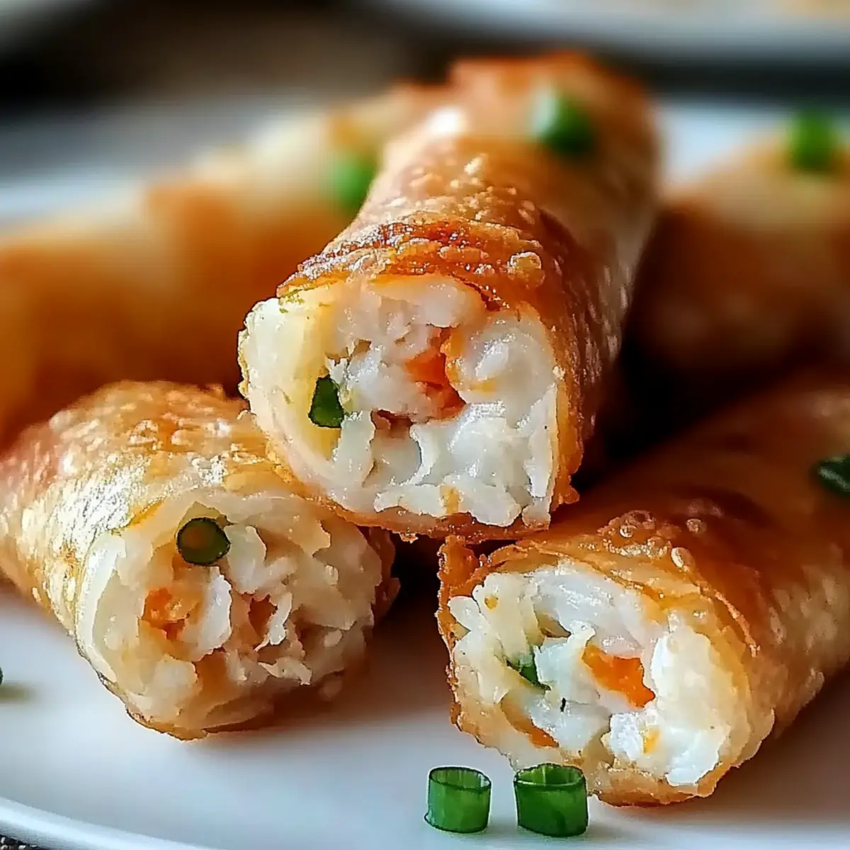 Crab Cake Egg Rolls
