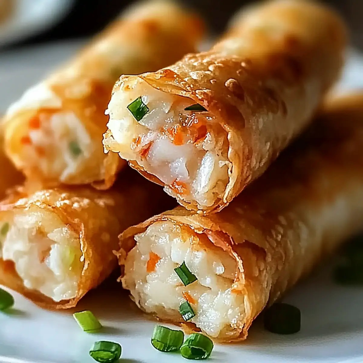 Crab Cake Egg Rolls