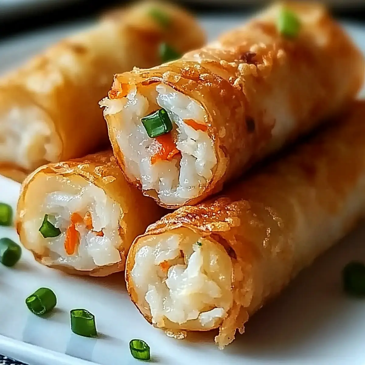 Crab Cake Egg Rolls