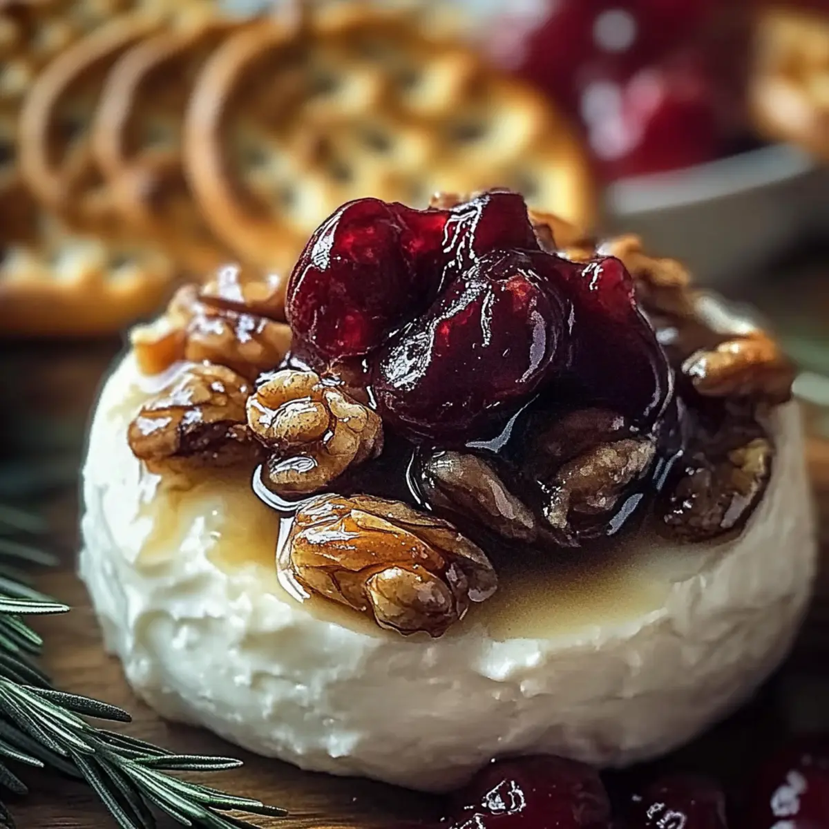 Cranberry Pecan Baked Brie