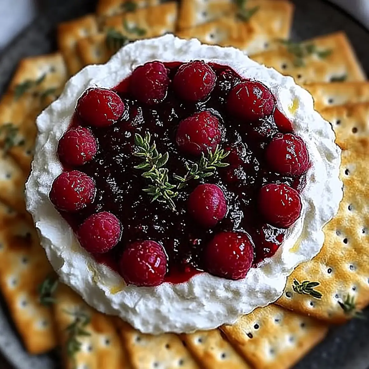 Cranberry Whipped Feta Dip
