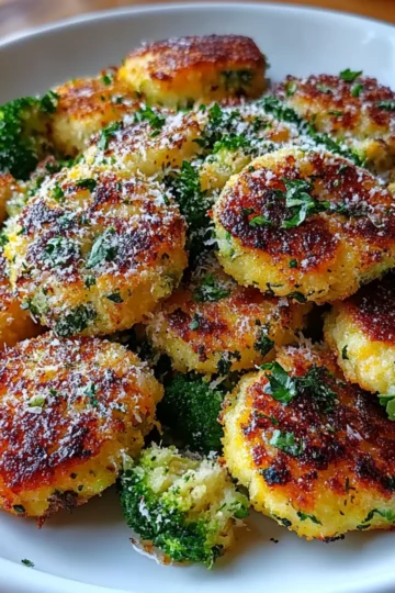 Crispy Broccoli and Potato Bites