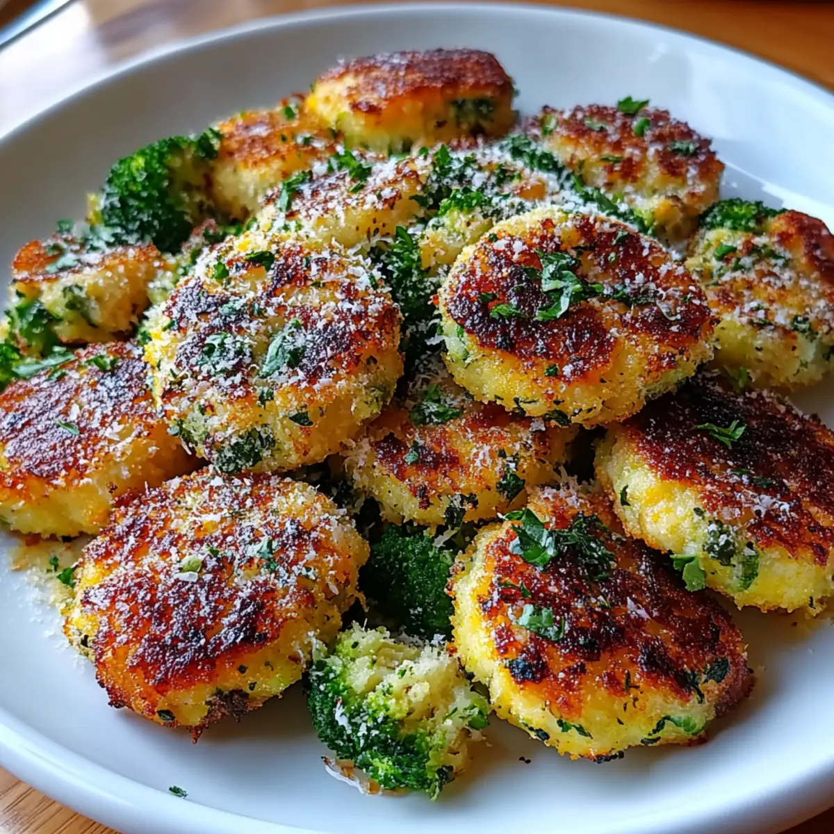 Crispy Broccoli and Potato Bites