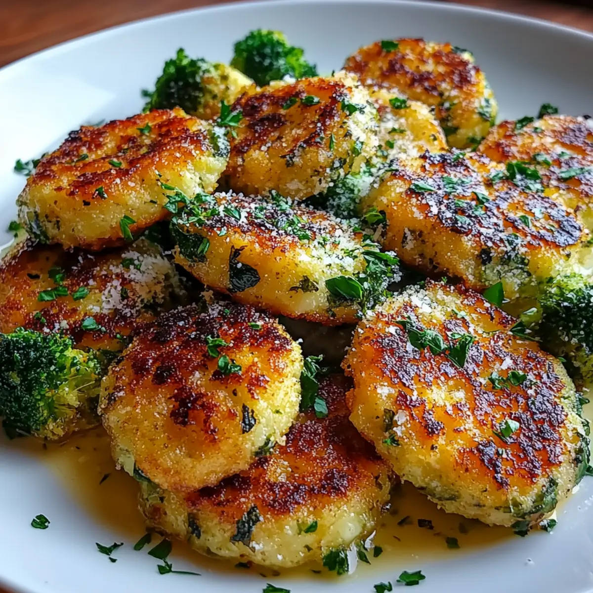 Crispy Broccoli and Potato Bites