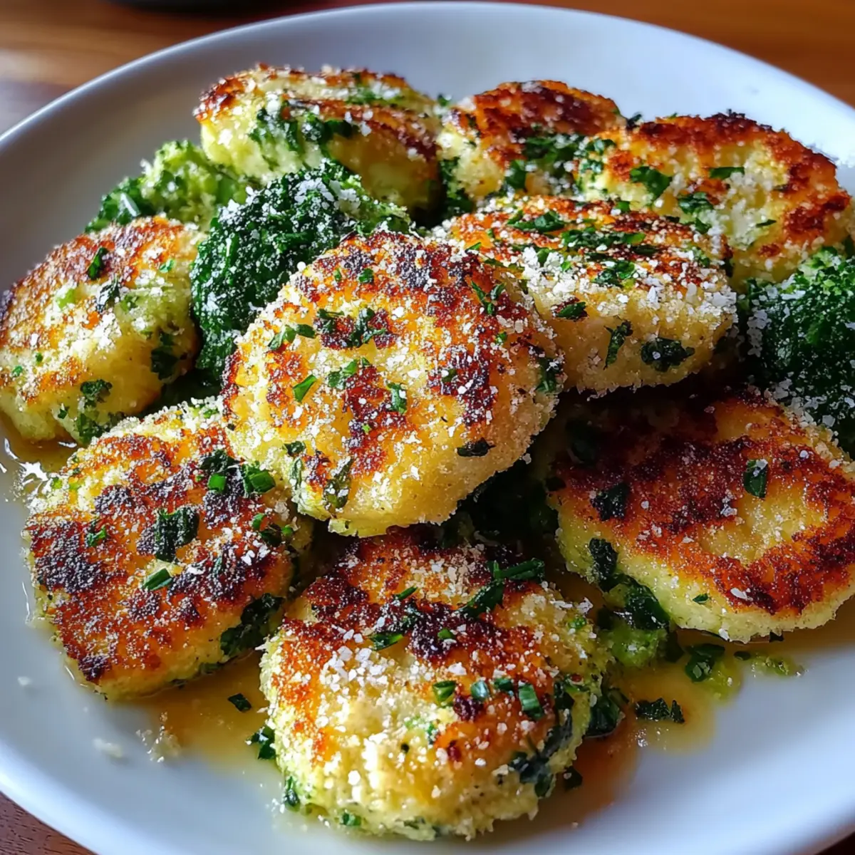 Crispy Broccoli and Potato Bites