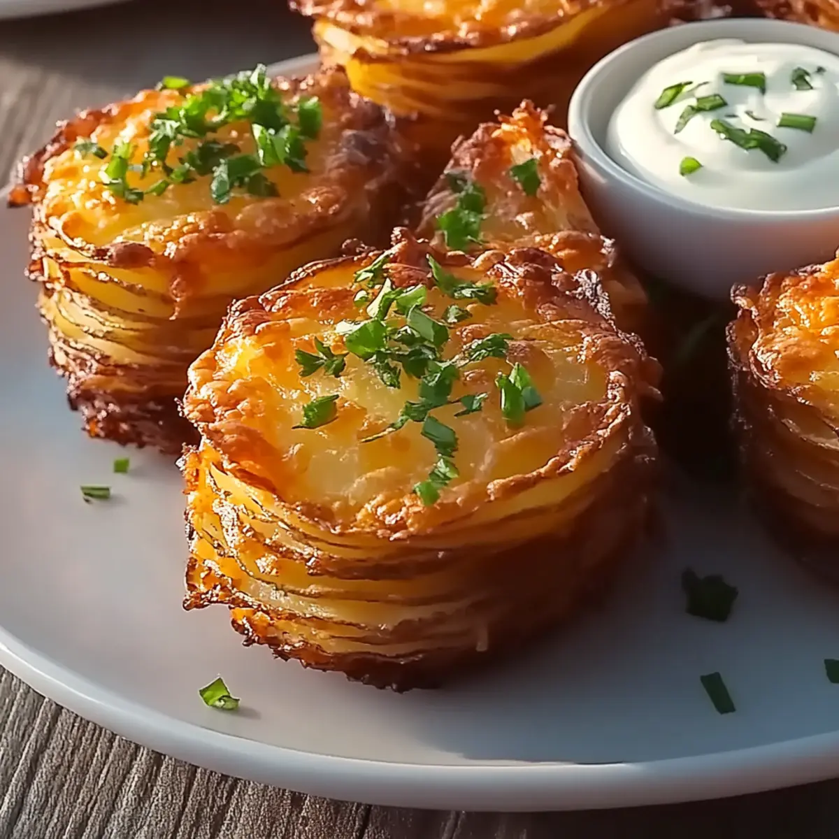 Crispy Southwest Potato Stacks