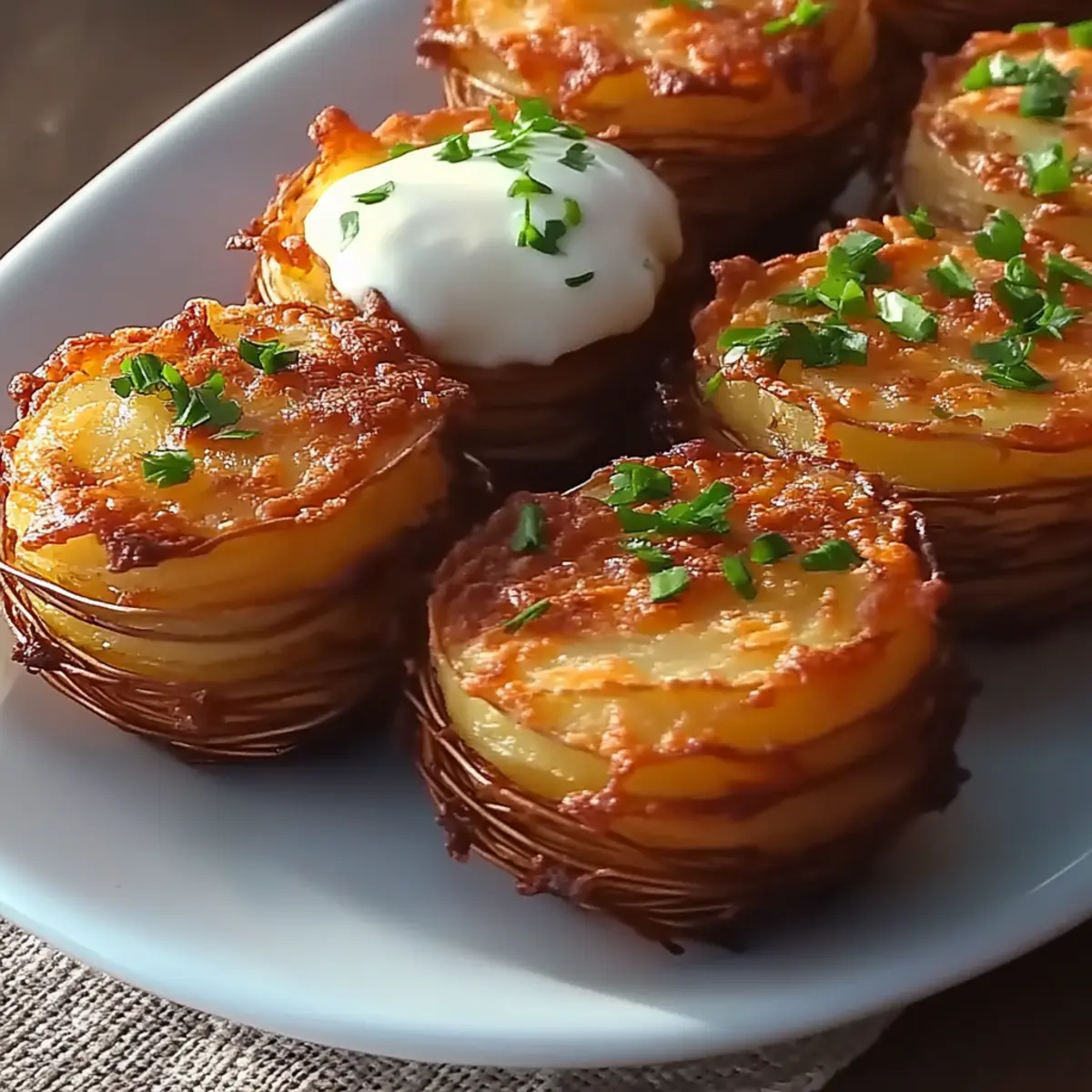 Crispy Southwest Potato Stacks