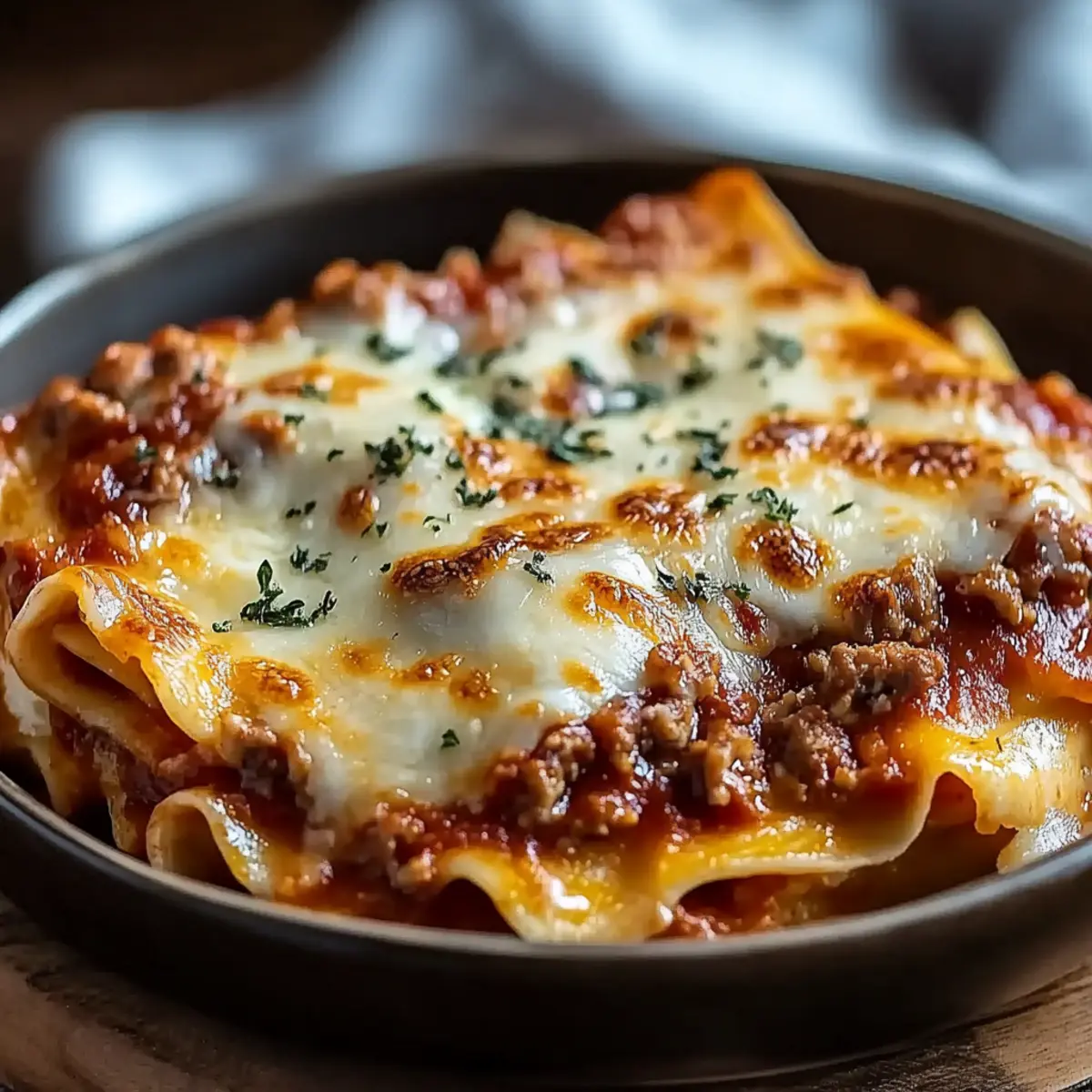 Crock Pot Lasagna Soup