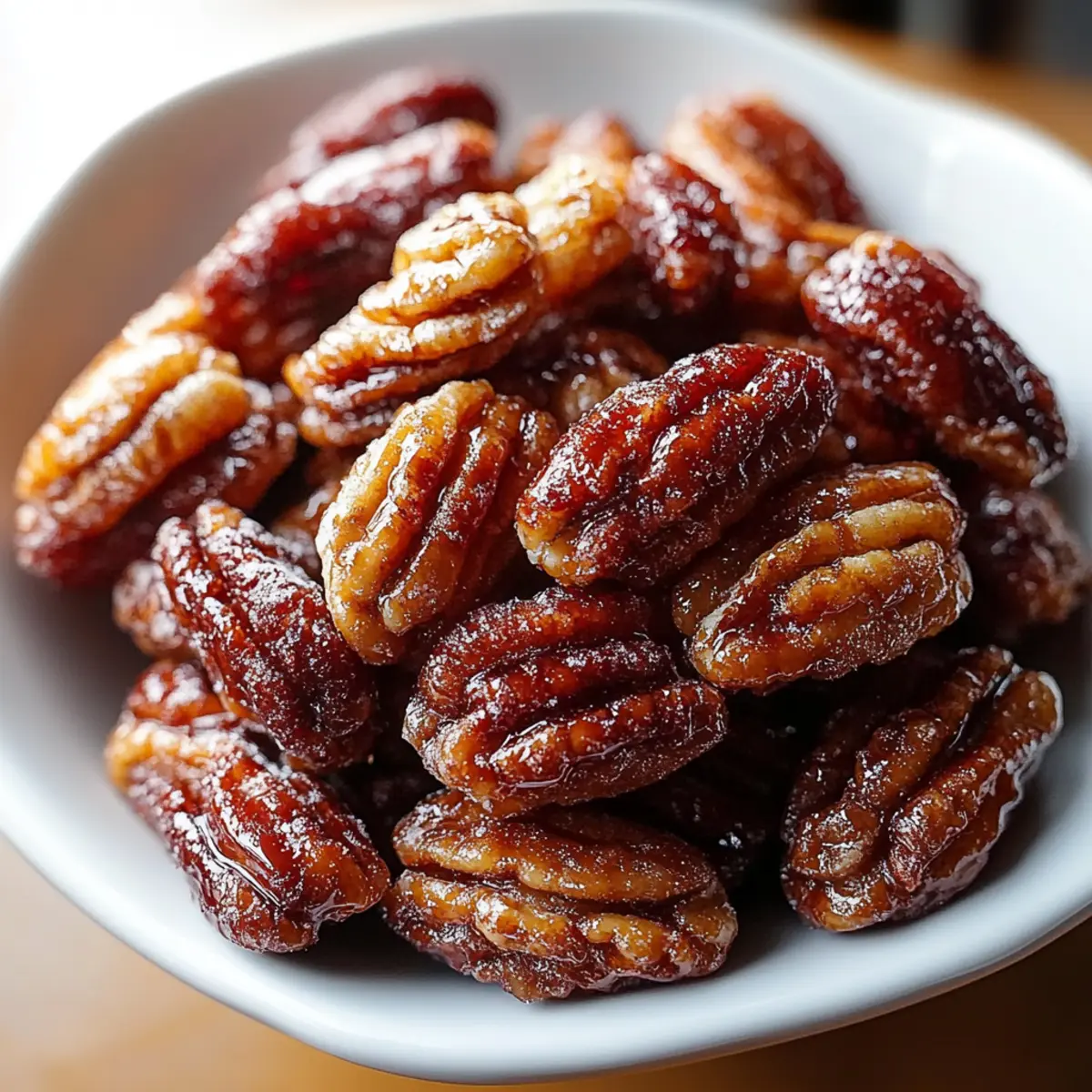 Crockpot Fireball Whisky Candied Pecans