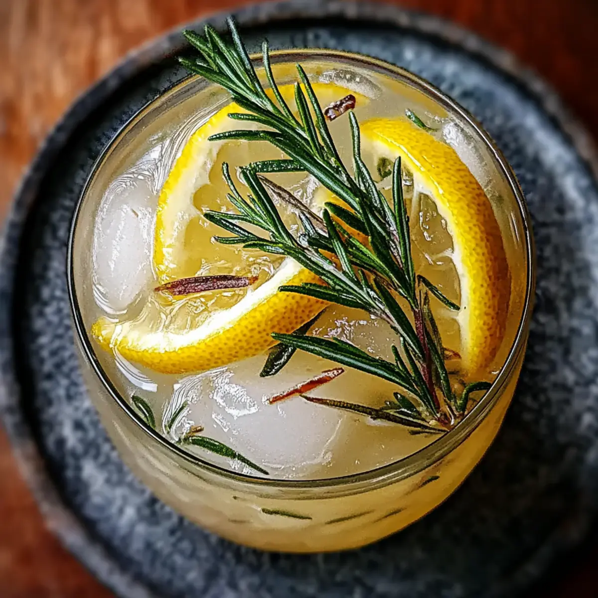 Elderflower Winter Gin Cocktail