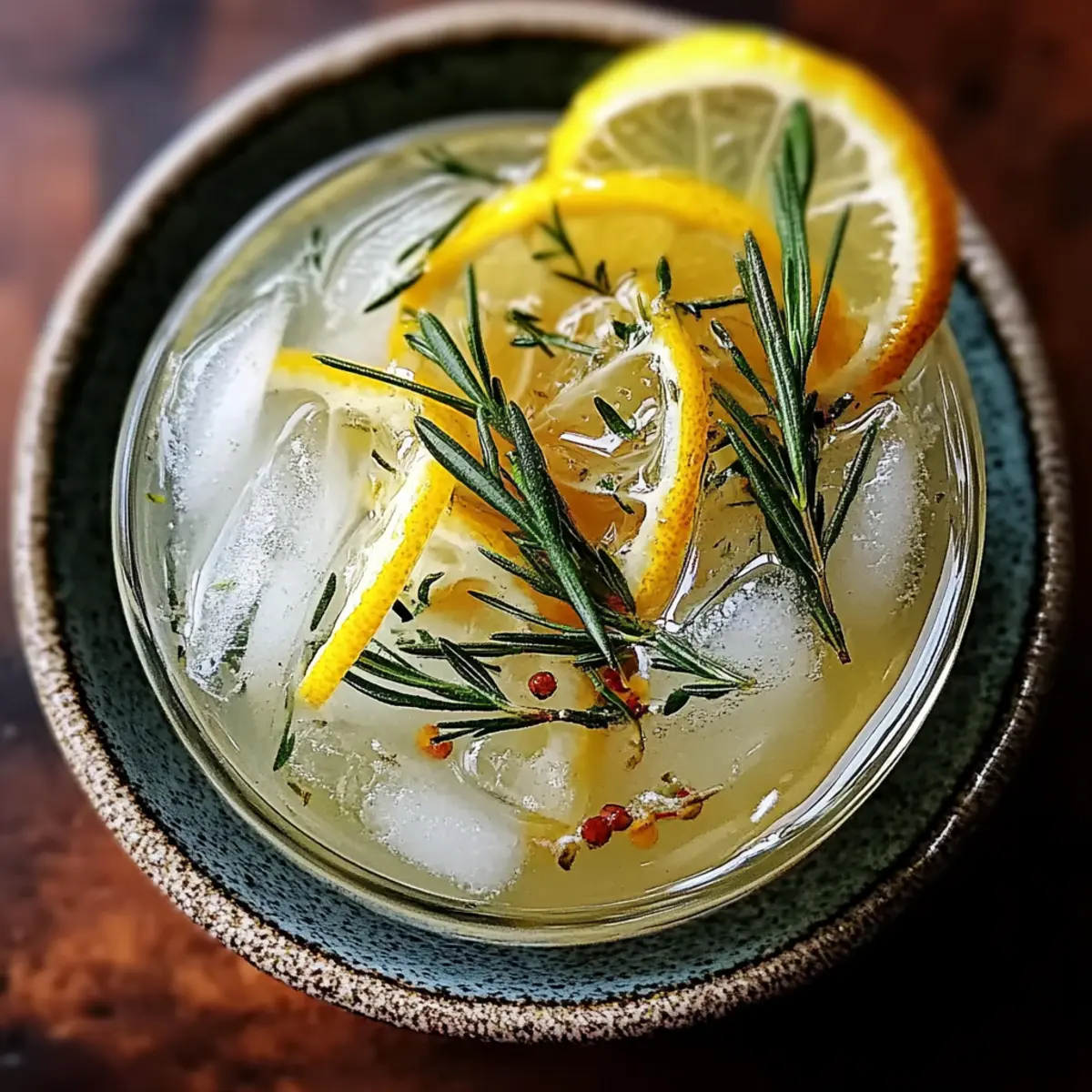 Elderflower Winter Gin Cocktail