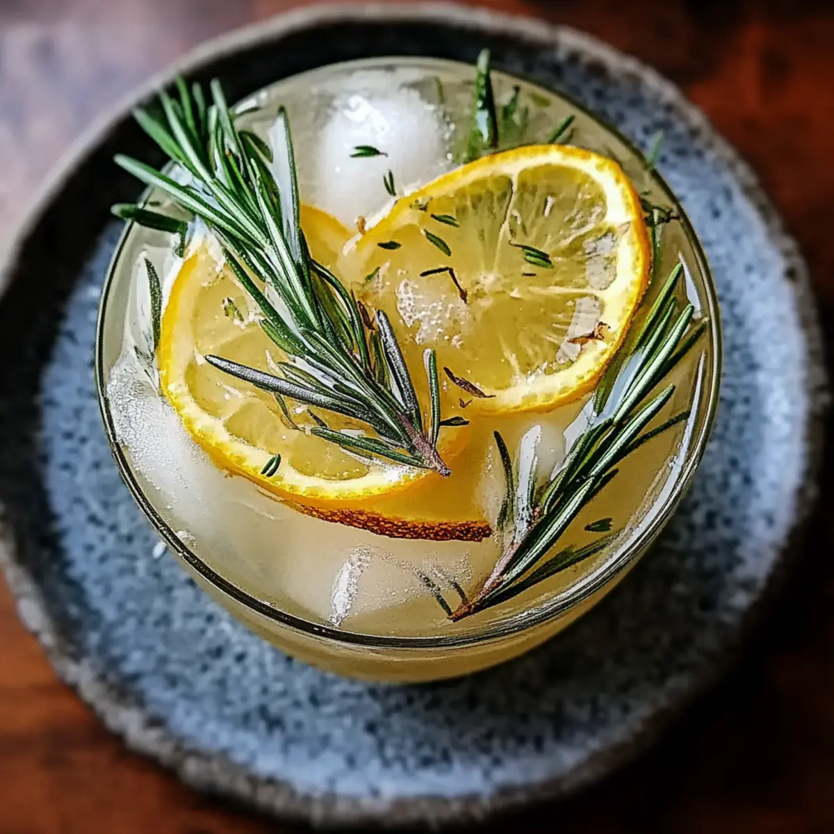 Elderflower Winter Gin Cocktail