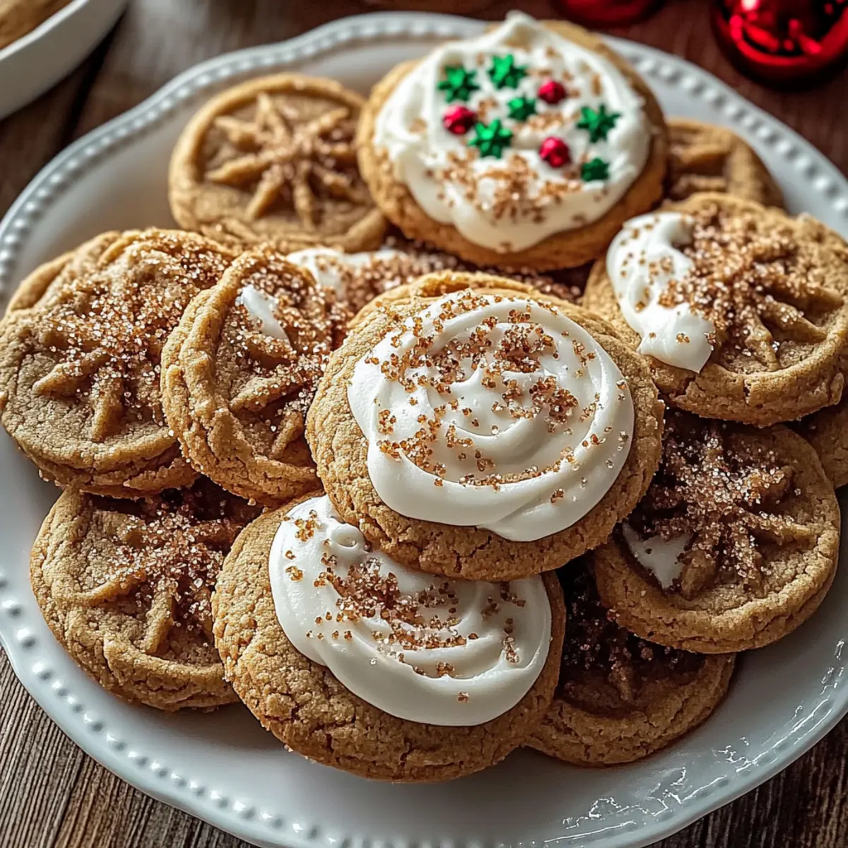 Festive Spiced Christmas Cookies