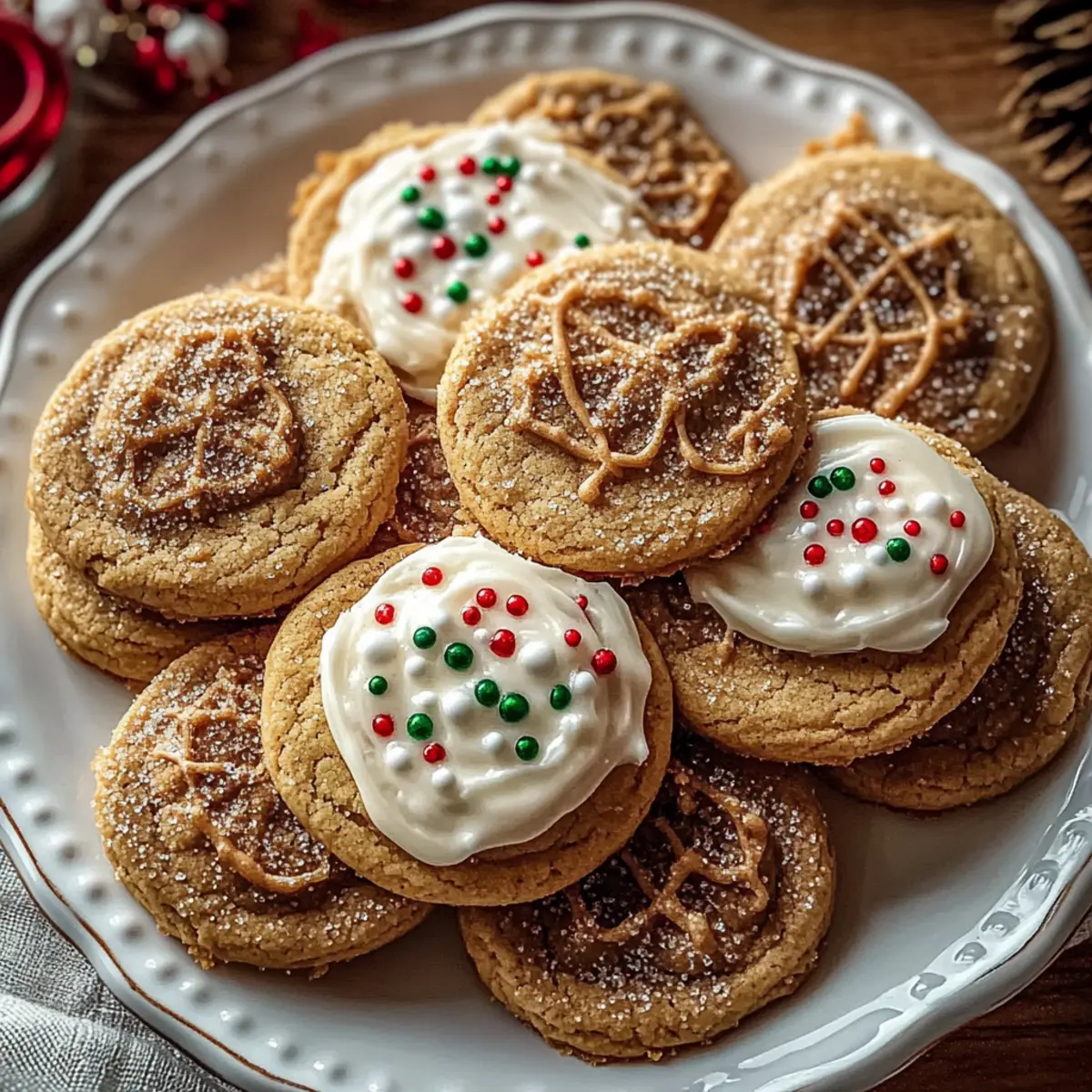 Festive Spiced Christmas Cookies