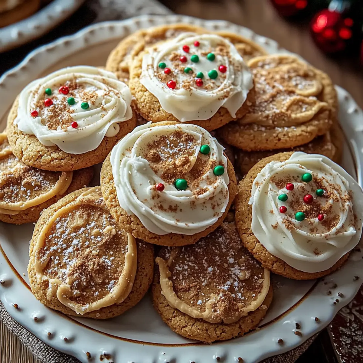 Festive Spiced Christmas Cookies