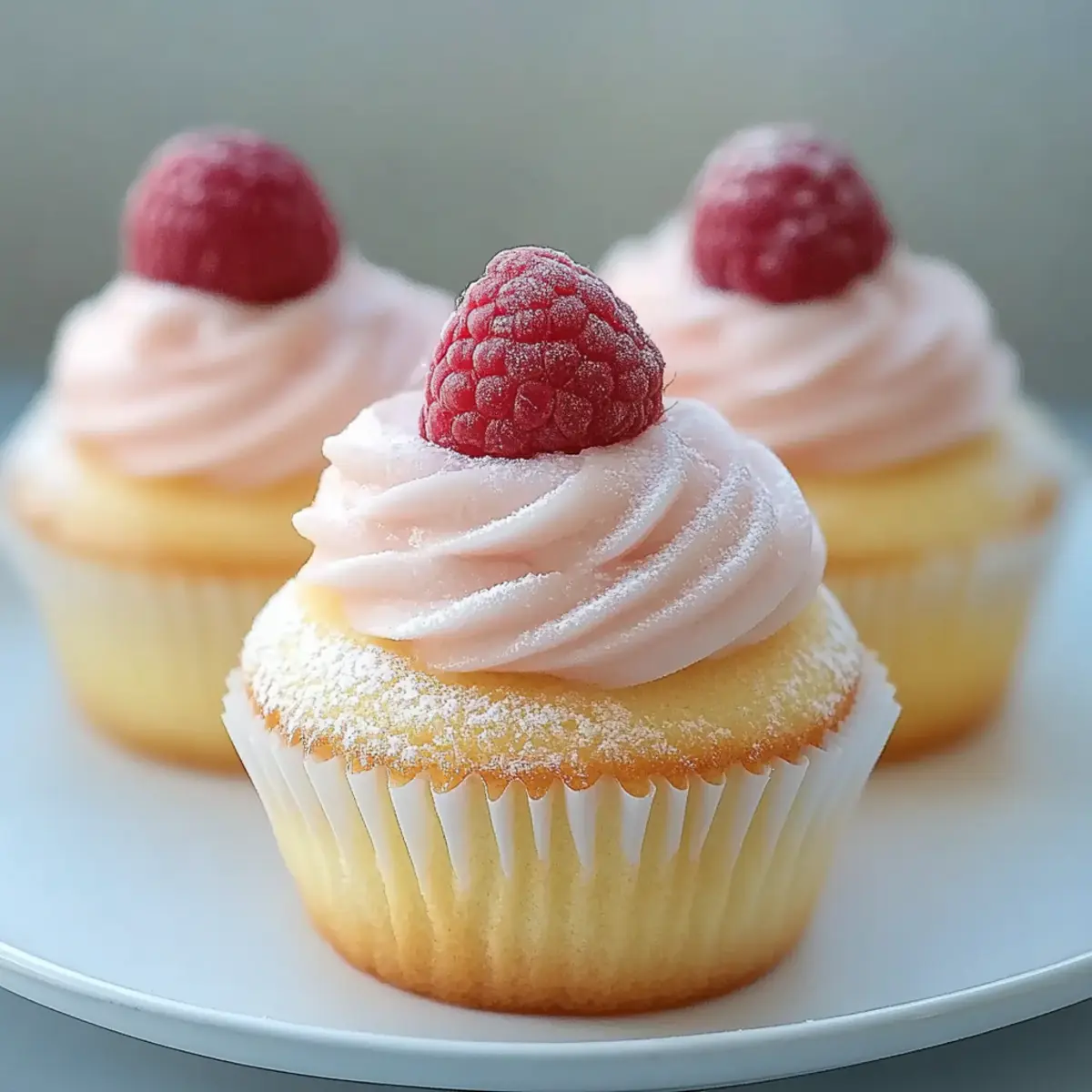 Fluffy Japanese Cotton Cheesecake Cupcakes