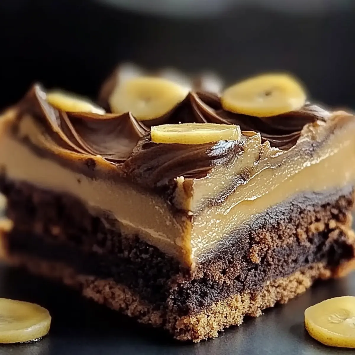 Fudgy Banana Bread Brownies