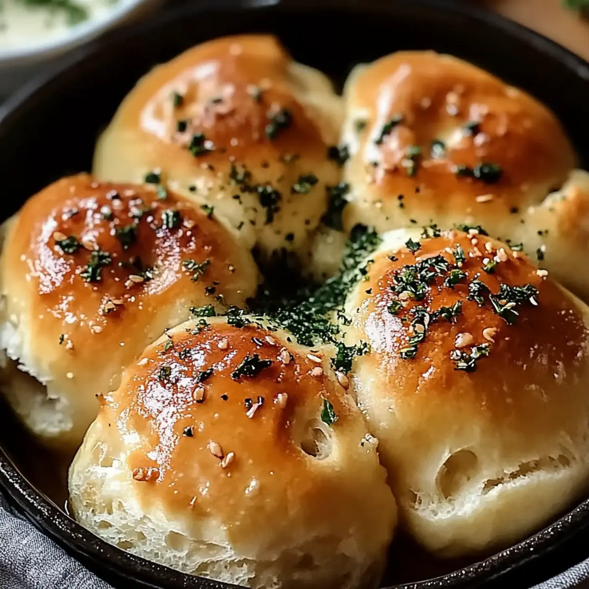 Garlic Butter Bread Rolls