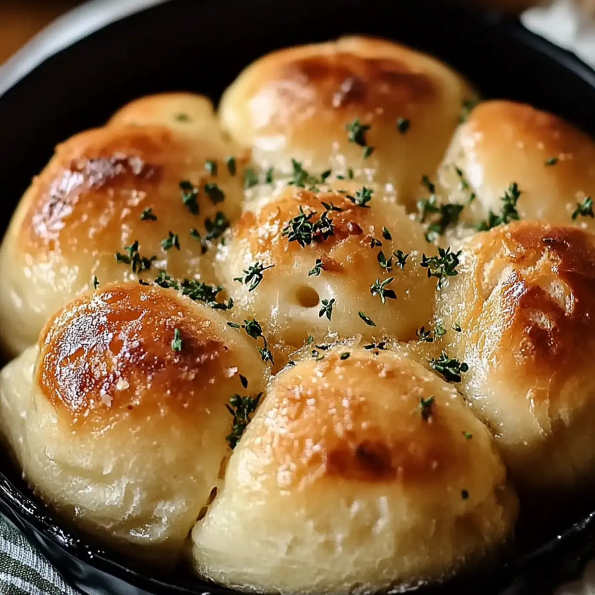Garlic Butter Bread Rolls