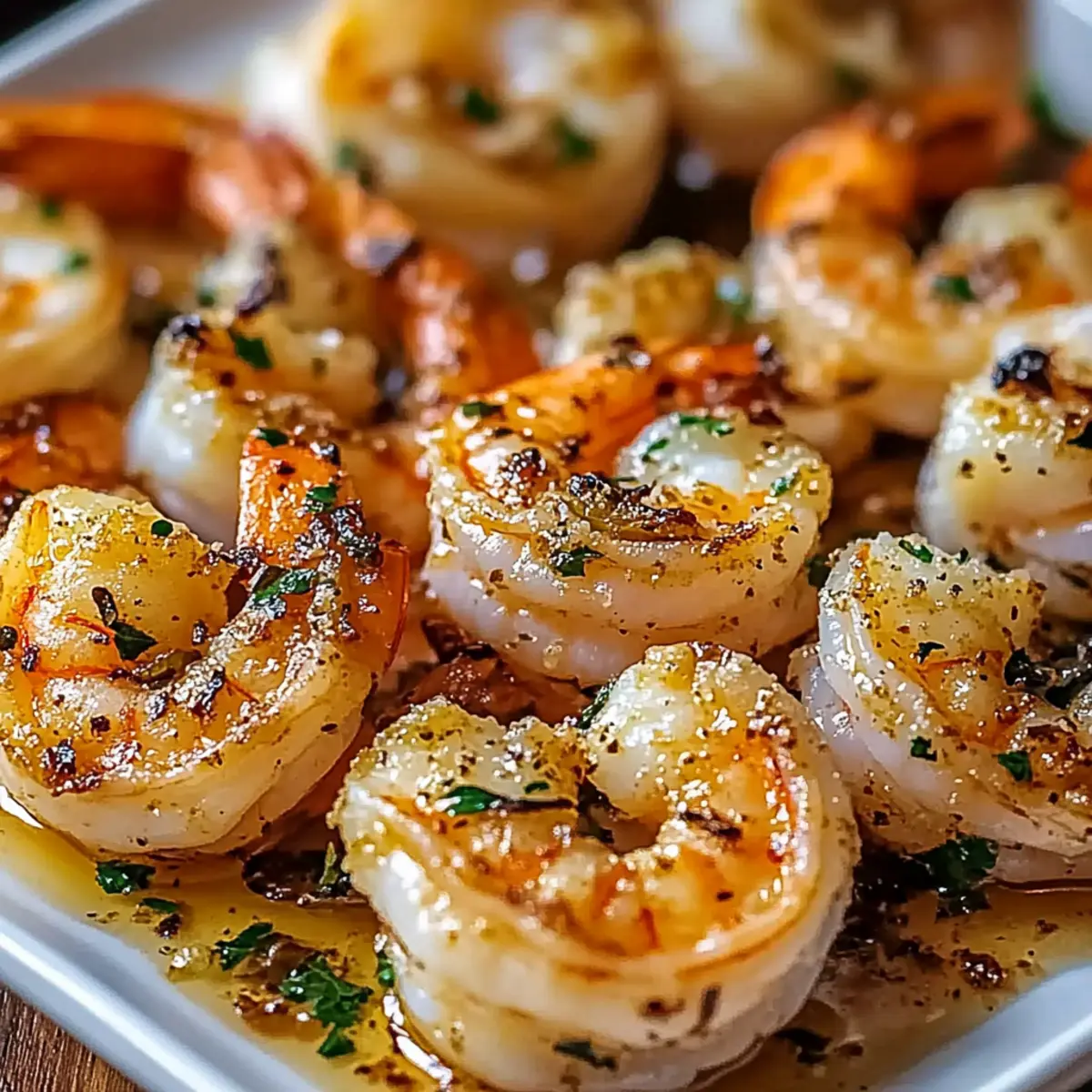 Garlic Parmesan Roasted Shrimp