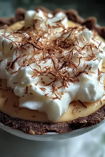 German Chocolate Pie