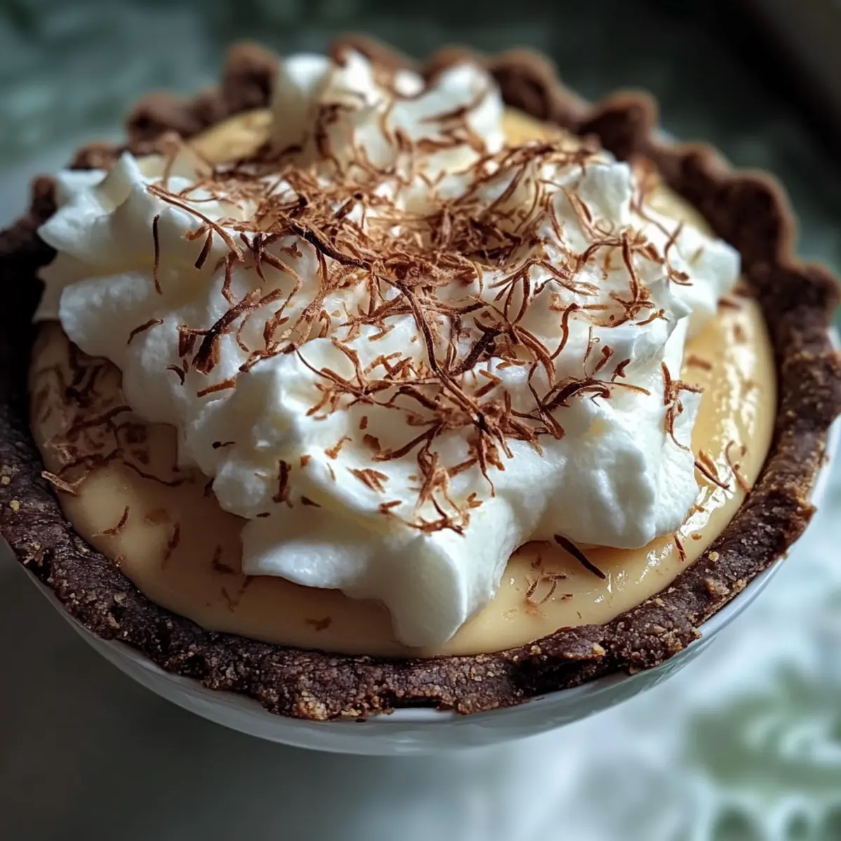 German Chocolate Pie